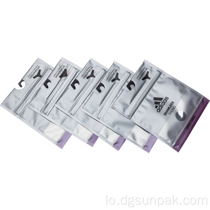 ຊຸດເສື້ອຜ້າຊຸດຊັ້ນໃນຊຸດເຄື່ອງນຸ່ງຫົ່ມ hanger hook bag